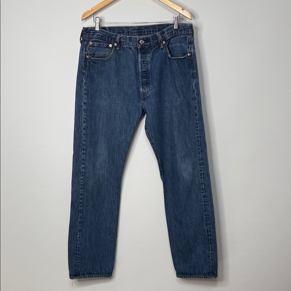 Levi's 501 Men's Medium Blue Straight Leg Jeans W36 L34